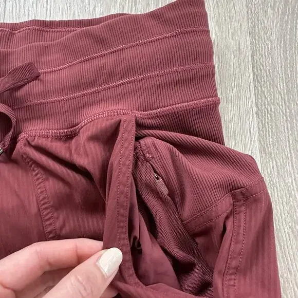 Lululemon Dance Studio Joggers Maroon Deep Rouge Garnet - Picture 7 of 12